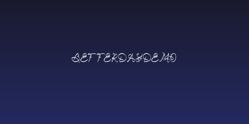 BetterdayDemo Social Header