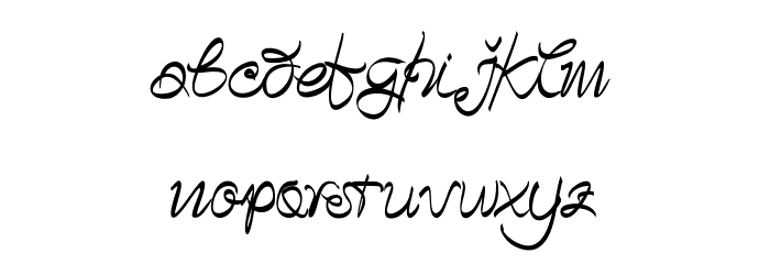 BetterdayDemo Font LOWERCASE