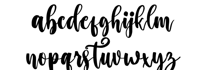 Betterday Font LOWERCASE