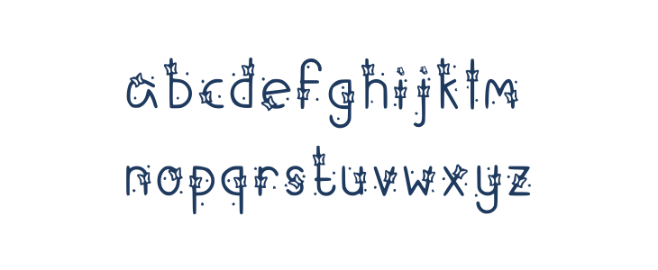 Betterflies 20 Regular Lowercase