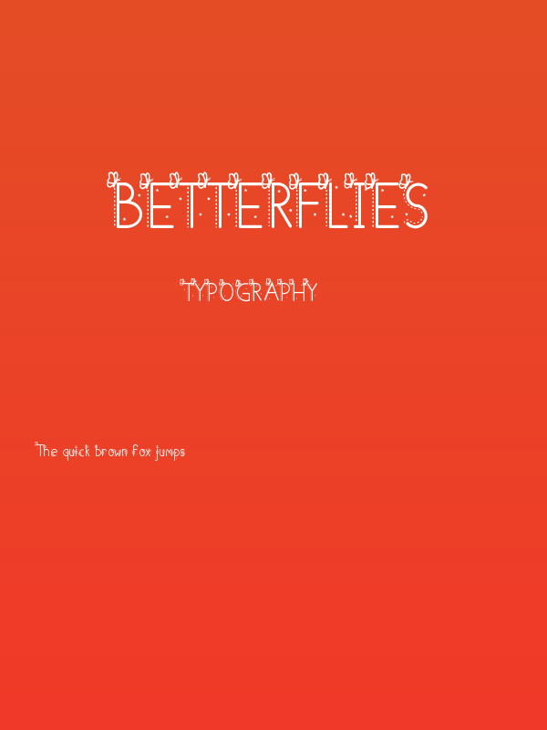 Betterflies Poster