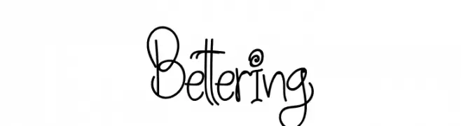 Bettering  baixar fontes gratis