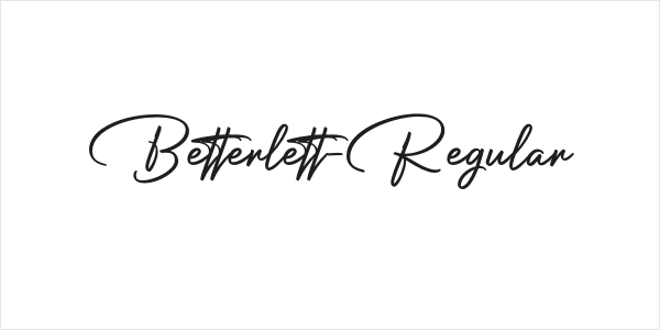 Betterlett-Regular Logo