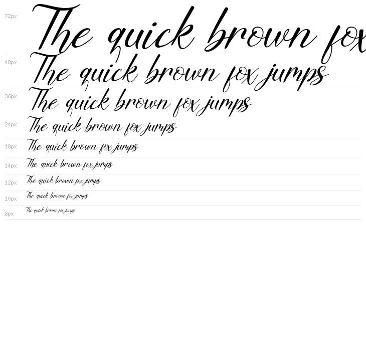 Betterlove Italic Waterfall