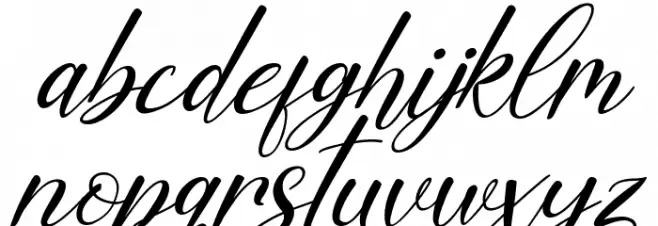 Betterlove Italic Caratteri MINUSCOLO