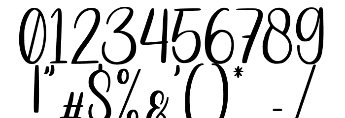 Betterlove Font OTHER CHARS