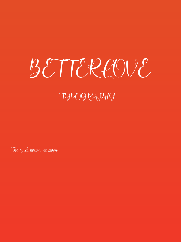 Betterlove Poster