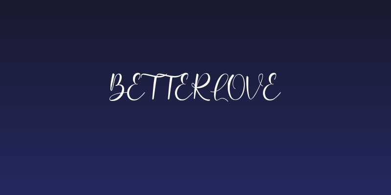 Betterlove Social Header