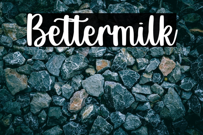 Bettermilk Example 1