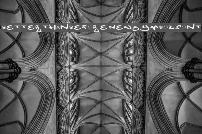 BetterthanBefore NewSymbolFont5 Font examples