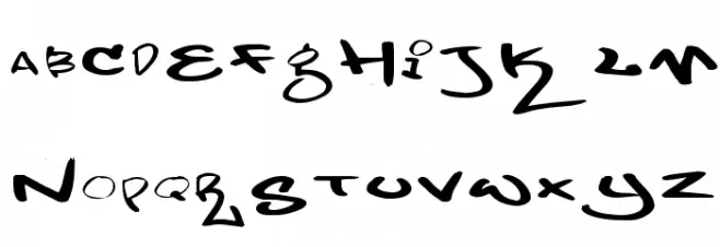 BetterthanBefore NewSymbolFont5 خط أحرف صغيرة