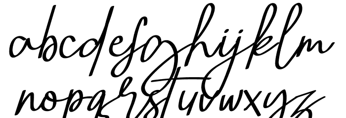 Betterway Font LOWERCASE