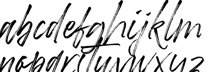 Betterworks Font LOWERCASE