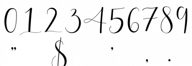 Betthofen Font OTHER CHARS