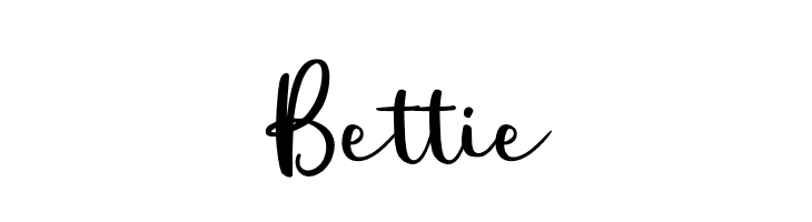 Bettie  नि: शुल्क फ़ॉन्ट्स डाउनलोड