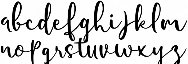 Bettie Font LOWERCASE