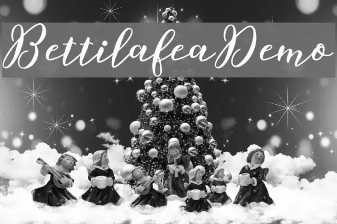 BettilafeaDemo Font examples