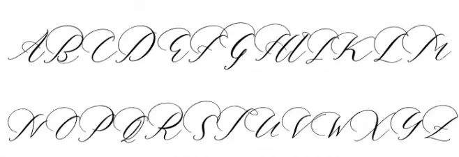 Bettilda Ristta Italic خط أحرف كبيرة