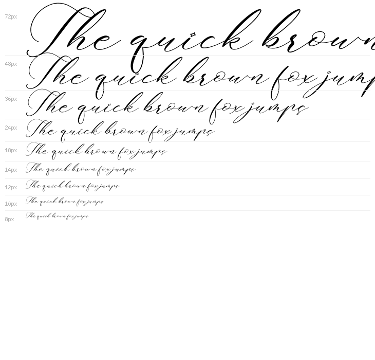 Bettilda Ristta Italic Waterfall