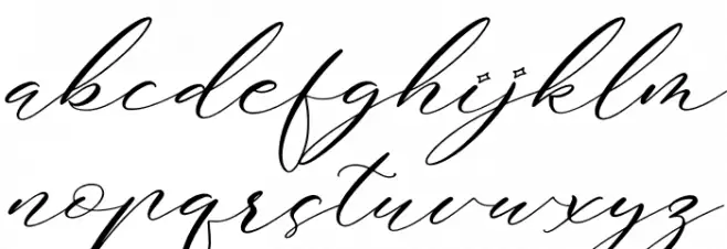 Bettilda Ristta Italic Caratteri MINUSCOLO