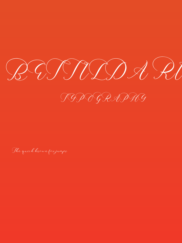 Bettilda Ristta Poster