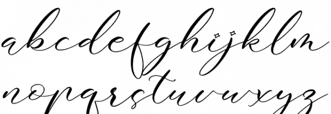 Bettilda Ristta फ़ॉन्ट लोअरकेस
