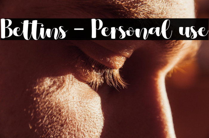 Bettins - Personal use Example 2