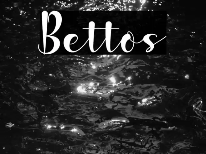 Bettos Font examples