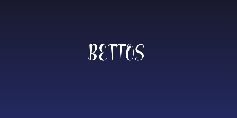 Bettos Social Header