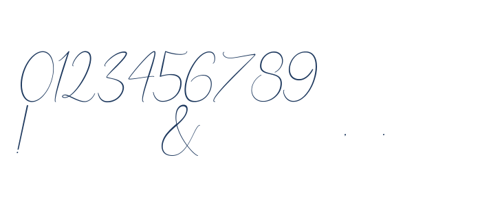 Bettrish Italic Other Characters