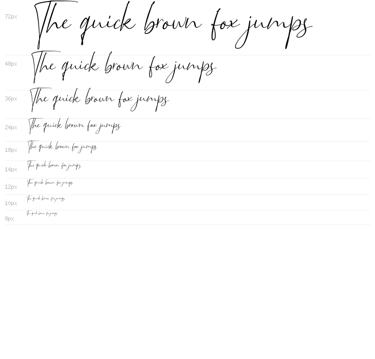 Bettrish Italic Waterfall