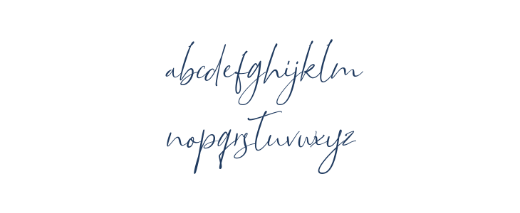 Bettrish Italic Lowercase