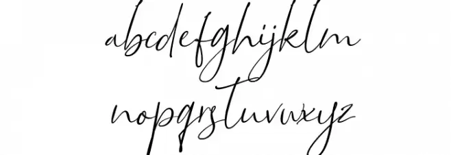 Bettrish Italic Caratteri MINUSCOLO