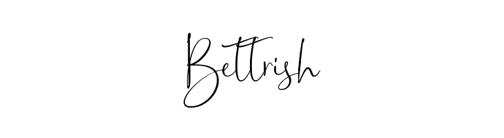 Bettrish Fonte