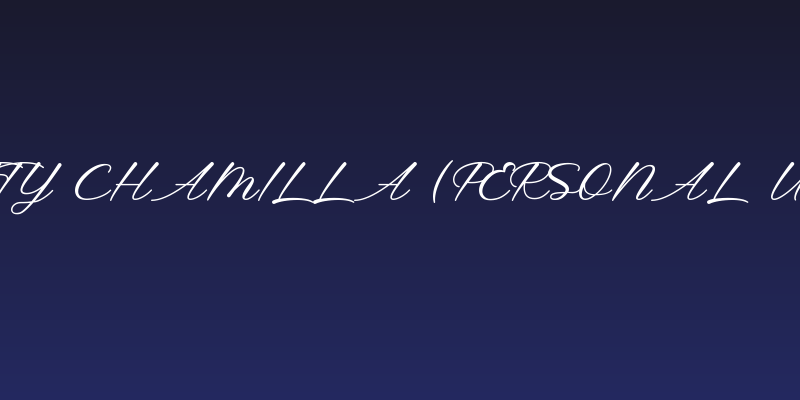 Betty Chamilla (Personal Use) Social Header