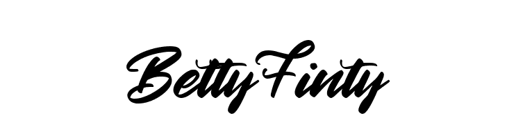 Betty Finty  baixar fontes gratis