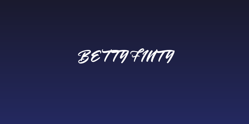 Betty Finty Social Header