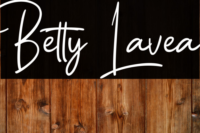 Betty Lavea Example 1