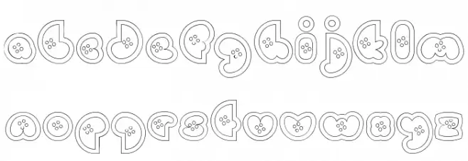 BettyHomemakerRegular Schriftart Kleinbuchstaben