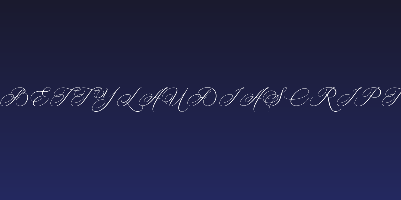 BettyLaudiaScript Social Header