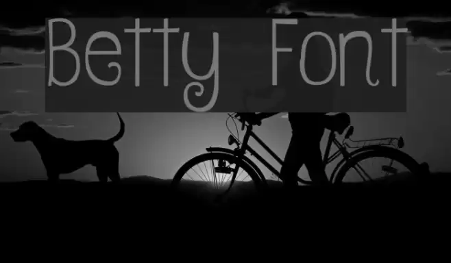 Betty Font examples
