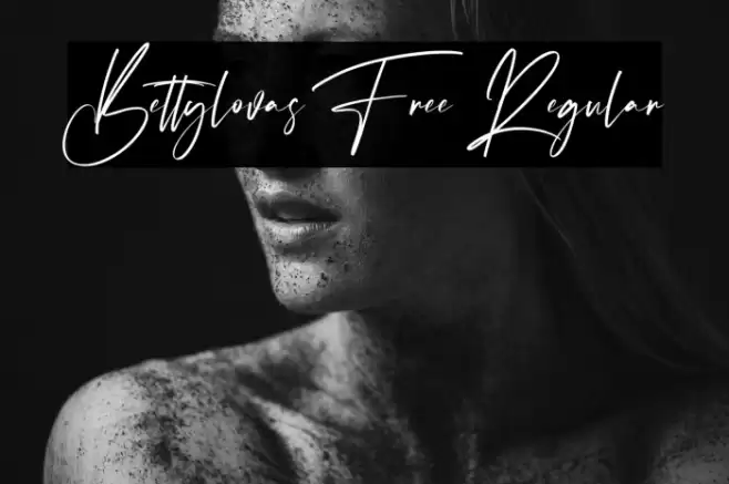 Bettylovas Free Regular Font examples