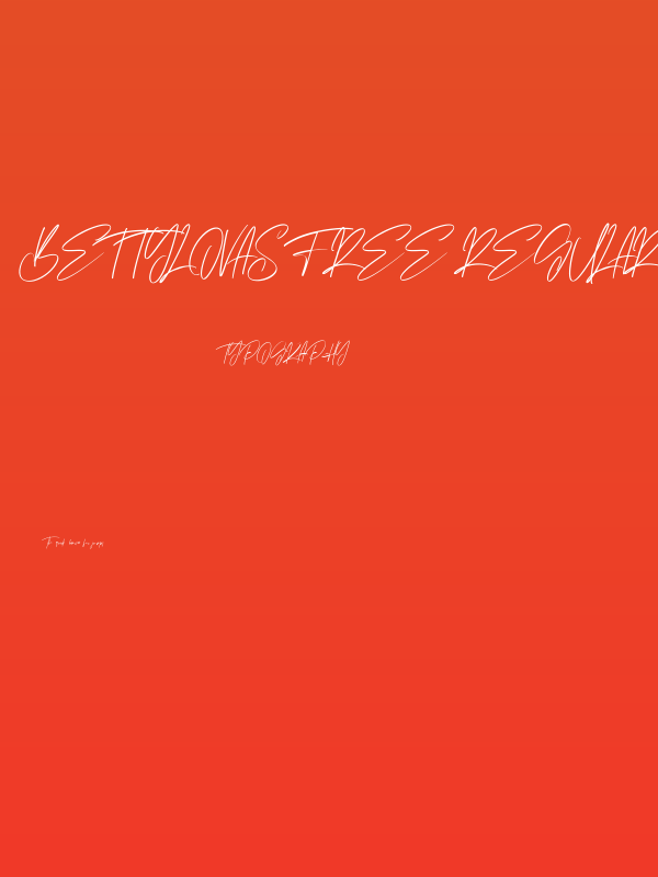 Bettylovas Free Regular Poster