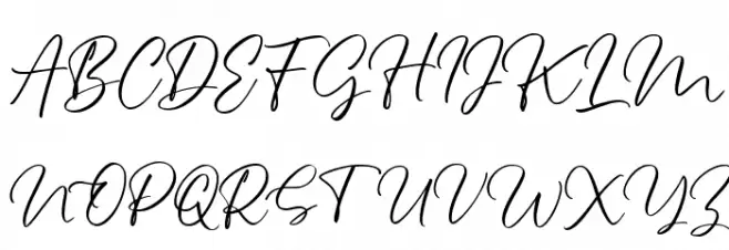 Bettyna FREE Schriftart Groß