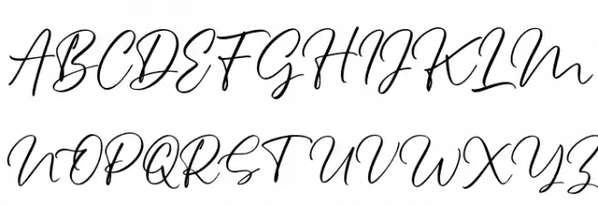 BettynaFREE Schriftart Groß
