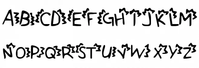 Betty's Confetti Font Litere mari