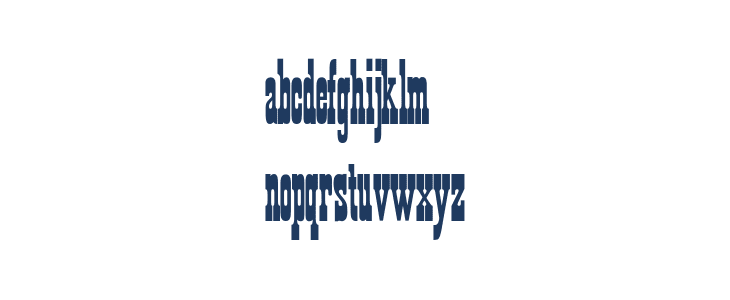 Betwixt Condensed Lowercase