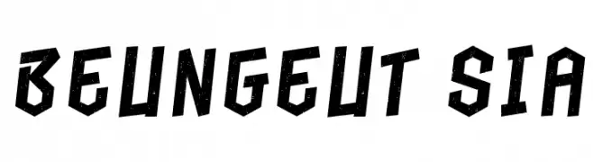 Beungeut Sia  Скачать бесплатные шрифты