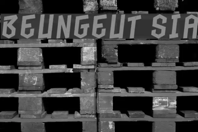 Beungeut Sia Font examples