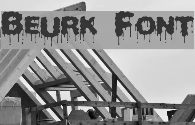Beurk Font examples